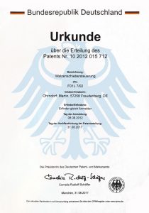 Martin Ohrndorf Patent