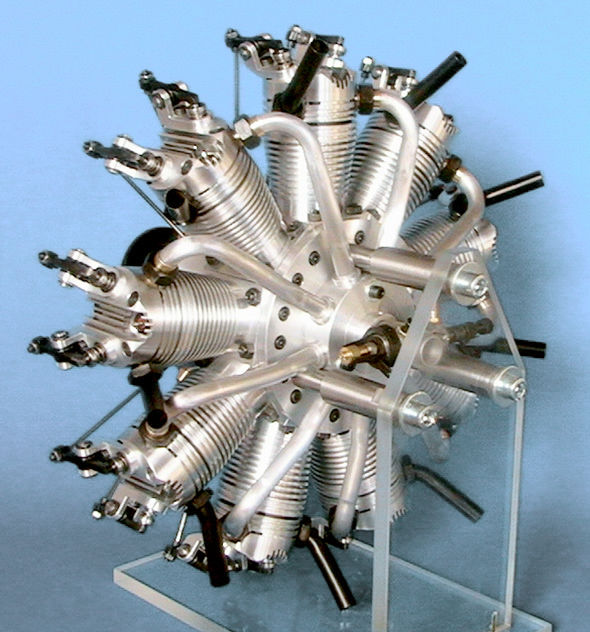9 Cylinder Radial Engine