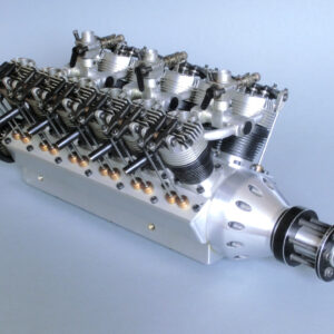 12 Cylinder V Engine