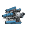 24 Zylinder Reihensternmotor